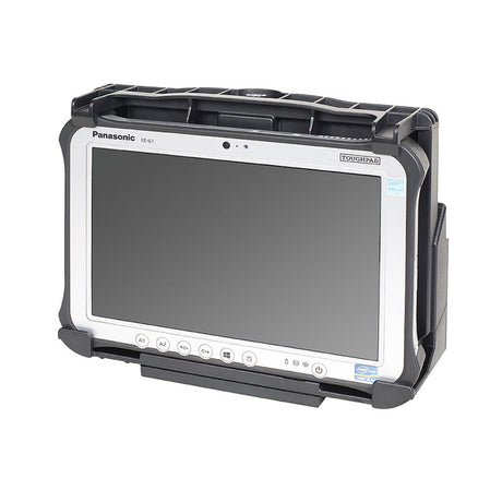 Panasonic Toughbook G2 / Toughpad G1 Fahrzeughalterung (ohne Elektronik), GJ-Lochmuster – Modell: 7160-0489-00 