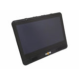 Komplettset - TSD-201 | 12,5″ kapazitives Touchscreen-Display mit integriertem Hub und PKG-KB-106 | USB-Tastatur mit Halterung (kein Notrufschlüssel)