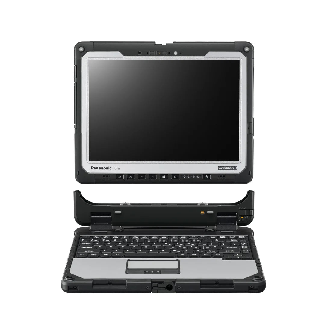Toughbook CF-33 - 12" Rugged 2 in 1 (i5-7300U | 4G LTE | 2D Bar Code | DGPS, FingerPrint Reader | 90 Day Warranty)