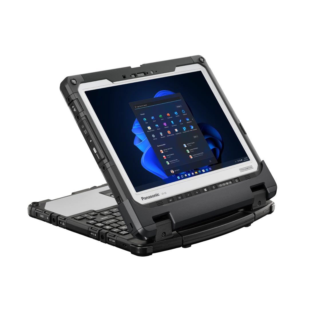 Toughbook 33, CF-33 MK2, CF-33RZ004VM with  4G LTE and  dGPS, Intel Core I5-10310U VPro, Infrared Webcam, Rear Camera,  Premium Backlit Keyboard, Win10 Pro