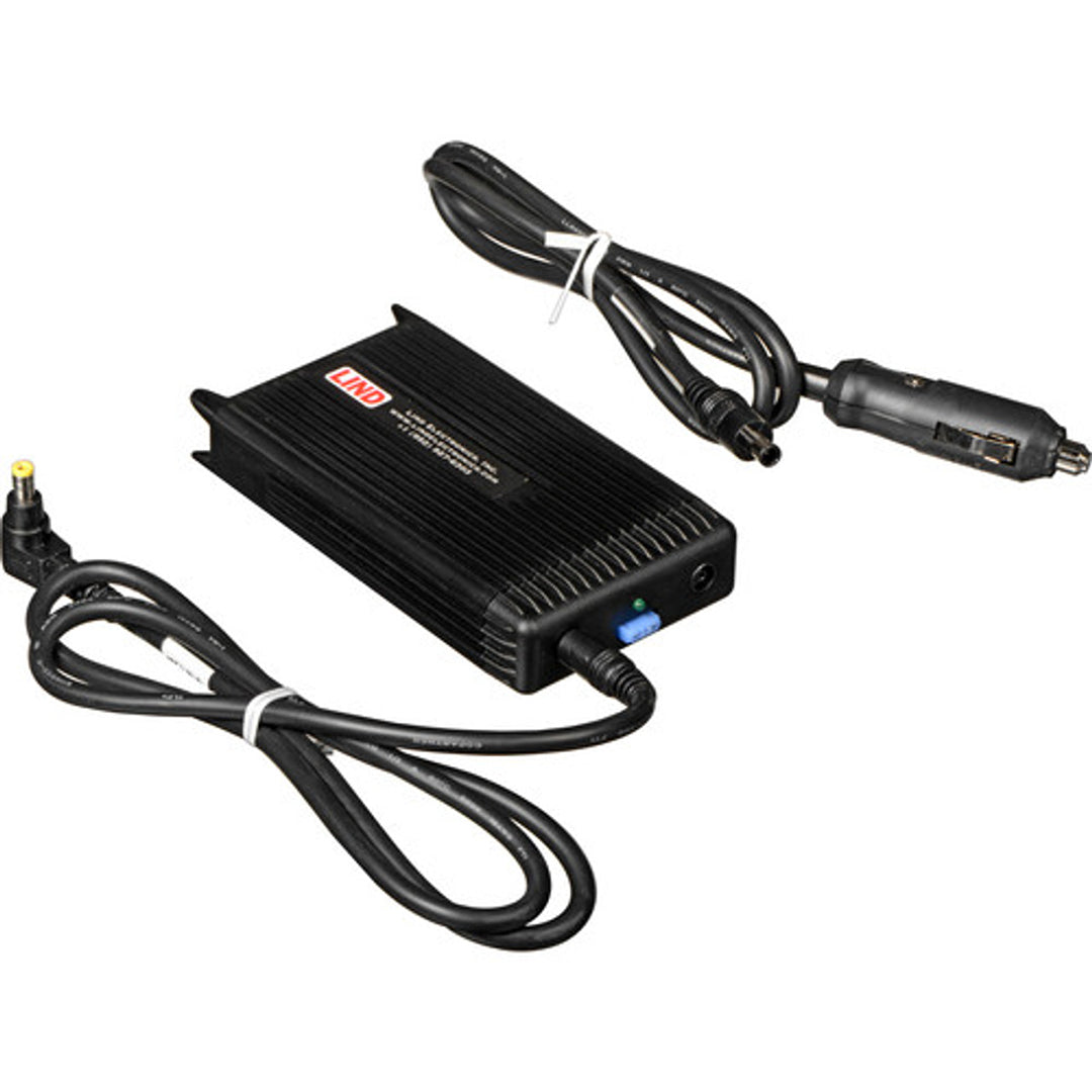 Lind Adaptateur de voiture 120 W compatible avec Panasonic Toughbook 40, 55, G2, G1, 33, 20, 54, 53 MK4 – Modèle : PA1580-1745