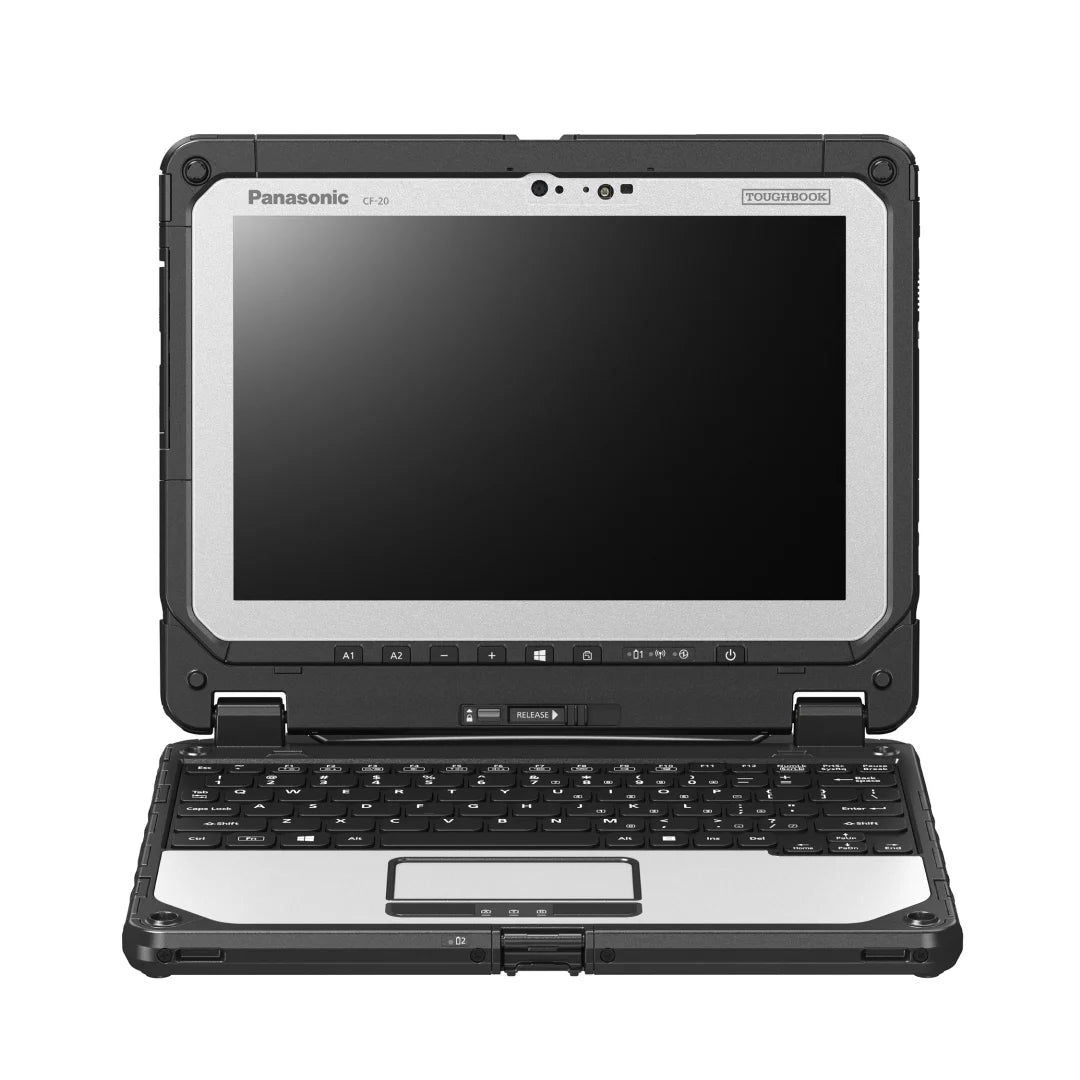 Toughbook 20 MK1, CF-20A4384VM, 10.1" Fully Rugged 2-In-1, 16GB, 256GB SSD, Backlit Keyboard, No Cameras, Windows 10 Pro | 0 Hours