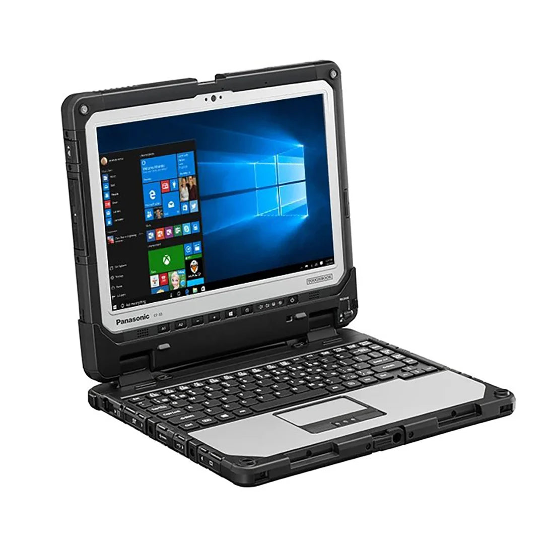 Toughbook CF-33, CF-33LEHFJVM, Intel Core i5-7300U, 12 po QHD, 8 Go, SSD 256 Go, 4G LTE, dGPS, série (True), clavier haut de gamme 