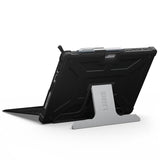 UAG Rugged Protective Case with Adjustable Stand and Surface Pen Holder for Microsoft Surface Pro 7 Tablet | Black