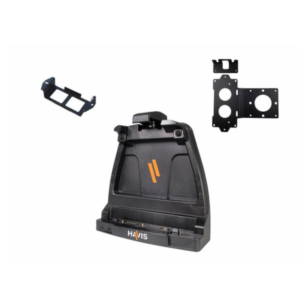 Vehicle Docking Station For Getac K120 Rugged Tablet With Power Supply Mounting Bracket Package | PKG-DS-GTC-901