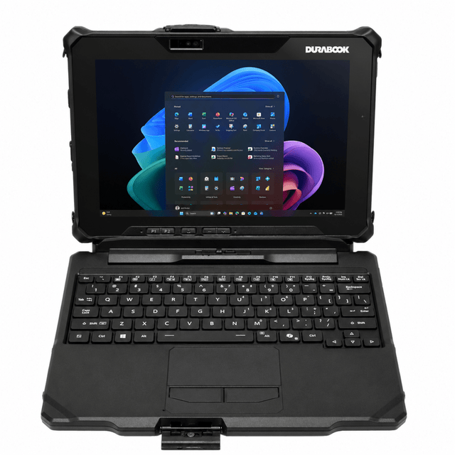 Durabook R10, 2 - in - 1, Intel Core Ultra 5 226V, 10.1” WUXGA Sunlight Readable, 16GB, 256GB SSD, 4G LTE, dGPS, Windows 11 Pro. (TAA Compliant) - Rugged Books