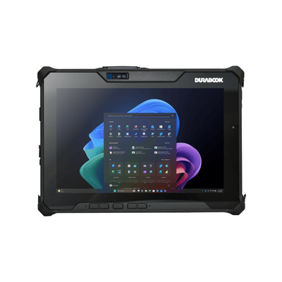 Durabook R10, Tablet Only, Intel Core Ultra 5 226V, 10.1” WUXGA Sunlight Readable, 16GB, 256GB SSD, 4G LTE, dGPS, Windows 11 Pro. - Rugged Books