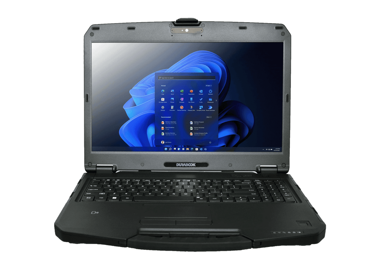 Durabook S15 - Intel Core i5 - 1235U, 15.6" FHD, Windows 11 Pro, Backlit Keyboard with Numeric Keypad - Rugged Books Inc.