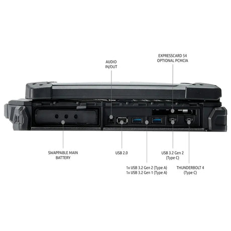 Durabook Z14 Fully Rugged Laptop Intel Core Ultra 5 125U, Windows 11 Pro. - Rugged Books Inc.