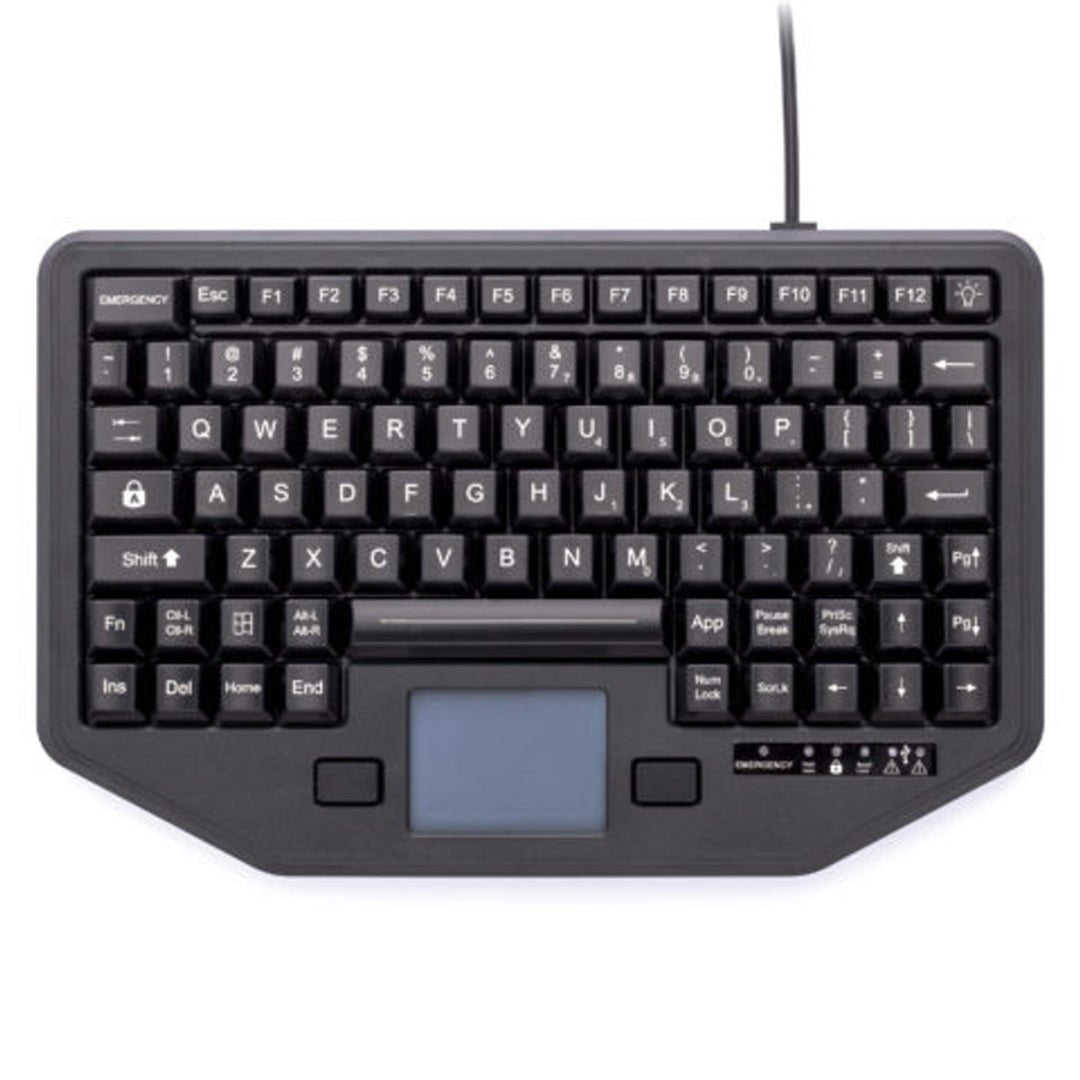 Full Travel USB Rugged Keyboard, for various brands, IK - 88 - TP - Rugged Books Inc.