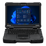 Toughbook FZ-40 MK3, FZ-40KZ00RBM, Intel Core Ultra 5 235H vPro, 14" FHD, 32GB, 512GB SSD, 5G, GPS, Black Cabinet, Windows 11 Pro.
