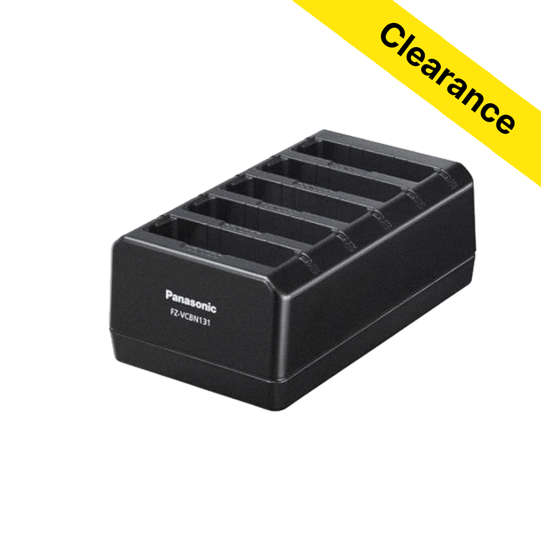 FZ - VCBN131M 5 - Bay Battery Charger for FZ - N1 with 110W Power Supply and AC cord - Rugged Books Inc.