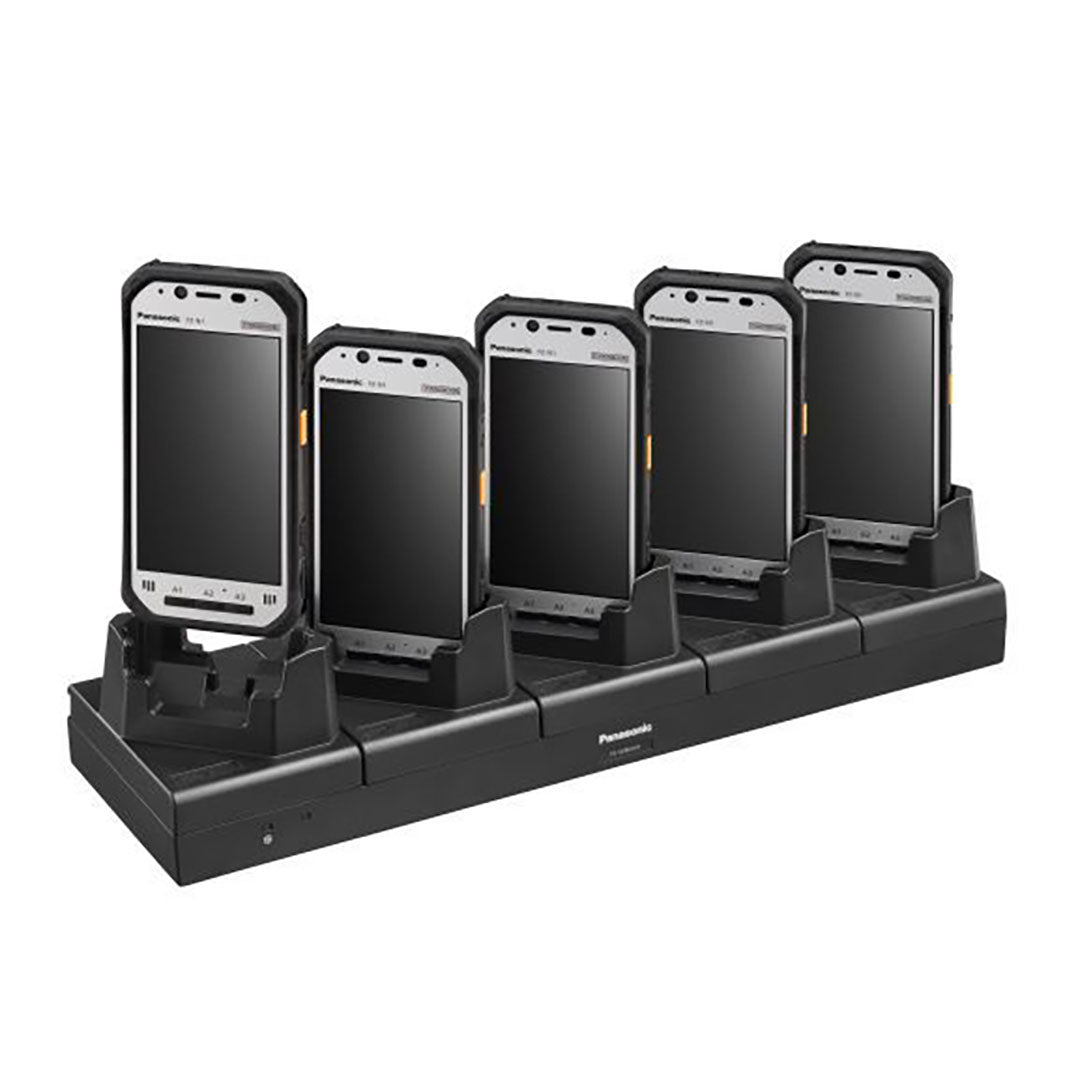 FZ - VCBN141M | Panasonic 5 - Bay Desktop Charge Only Cradle for Toughbook FZ - N1 - Rugged Books Inc.