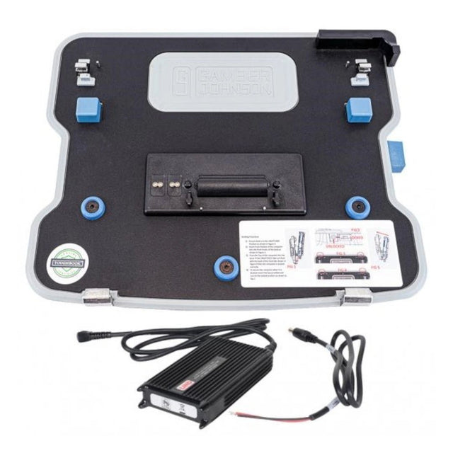 Gamber Johnson Cradle for Panasonic Toughbook 40 Docking Station, Lite Port, Quad RF Vehicle Mounting Kit with 120 Watt Power Supply | 7170 - 0944 - 02 - Rugged Books Inc.