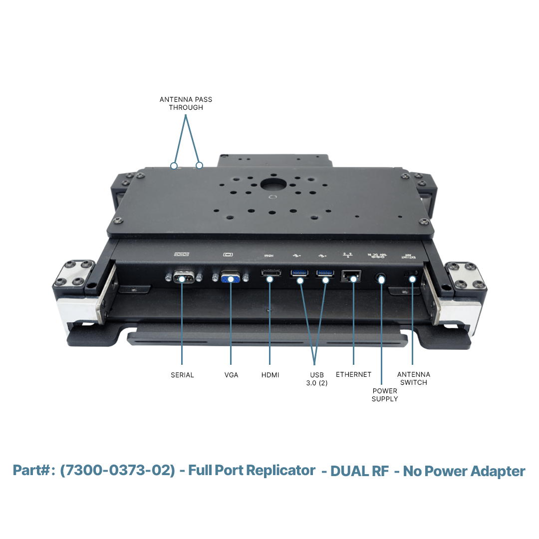 Gamber Johnson Cradle / Port Replicator for Panasonic Toughbook FZ - 55 - Rugged Books Inc.