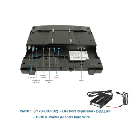 Gamber Johnson Docking Station for Panasonic Toughbook CF - 20 / FZ - G2 - Rugged Books Inc.