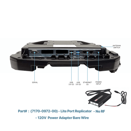 Gamber Johnson Docking Station for Panasonic Toughbook CF - 33 Laptop - Rugged Books Inc.