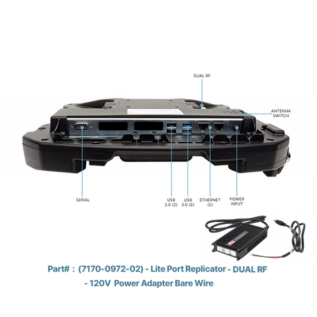 Gamber Johnson Docking Station for Panasonic Toughbook CF - 33 Laptop - Rugged Books Inc.