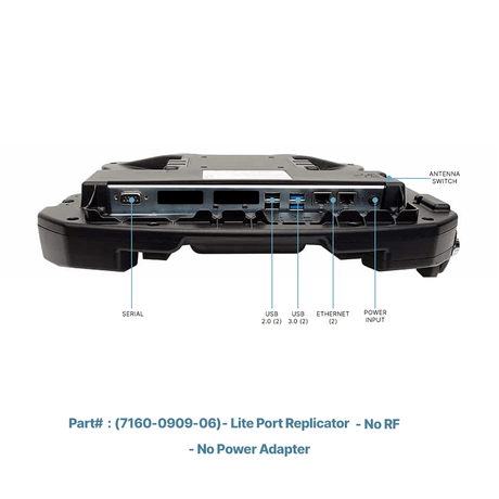 Gamber Johnson Docking Station for Panasonic Toughbook CF - 33 Laptop - Rugged Books Inc.