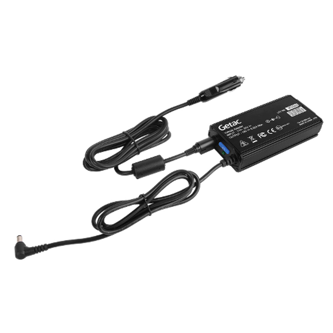 Getac 120W DC - DC Vehicle Adapter with Cigarette Lighter Plug for Getac Laptops and Tablets - Model: GAD2X4 - Rugged Books Inc.