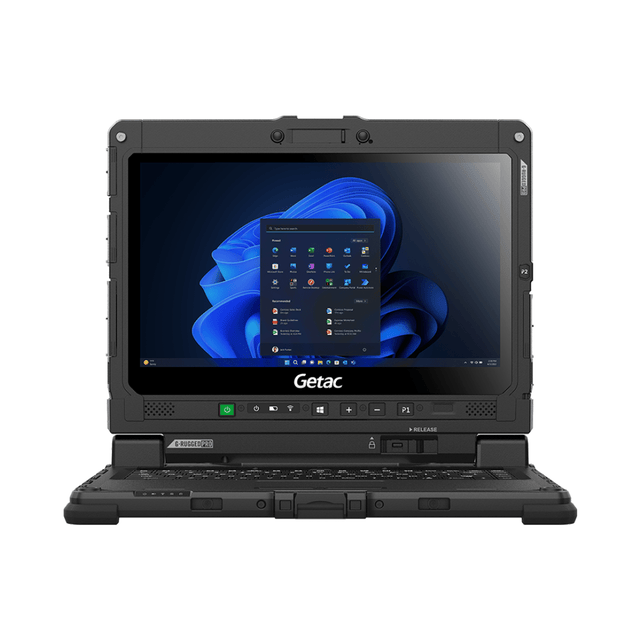 Getac K120, 12.5" FHD Rugged, 2 - in - 1, Intel Core i5 - 8250U, 16GB, 1TB SSD, 4G LTE, Windows 11 Pro - Rugged Books Inc.