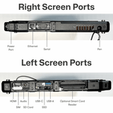 Getac K120, 12.5" FHD Rugged, Tablet Only, Intel Core i5 - 8250U, 16GB, 256GB SSD, 4G LTE, Windows 11 Pro - Rugged Books Inc.