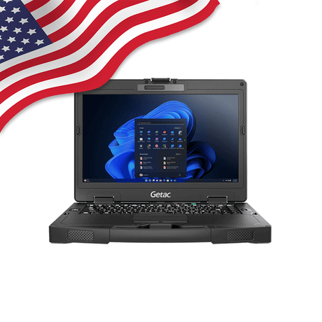 Getac S410 G5 | Intel Core i5 - 1340P, 14" Sunlight - Readable,  16GB, 512GB PCIe SSD, Backlit Keyboard, Thunderbolt 4, Windows 11 Pro. - Rugged Books Inc.