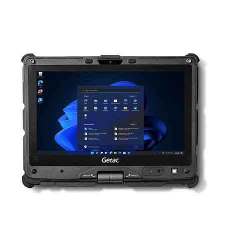 Getac V110 G6, Intel Core i5 - 10210U 1.6GHz, 11.6 Inch Touch Screen Sunlight Readable, Windows 11 Pro. - Rugged Books Inc.