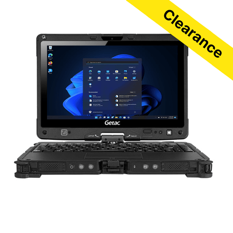 Getac V110G6 2 - in - 1 Rugged Laptop, Intel Core i5 - 10210U, 11.6" FHD Sunlight - Readable, Multi - Touch, Windows 11 Pro. - Rugged Books Inc.