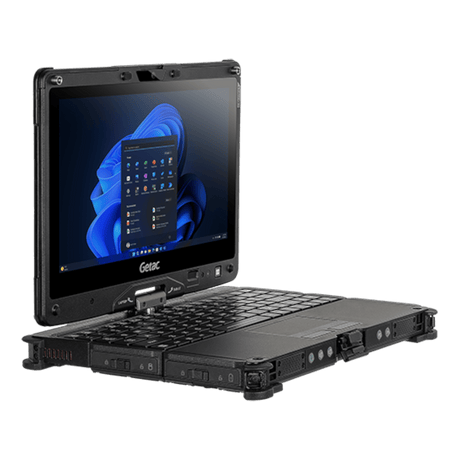 Getac V110G7 2 - in - 1 Rugged Laptop, Intel Core i5 - 1235U, 11.6" FHD Sunlight - Readable, Multi - Touch, Windows 11 Pro. - Rugged Books Inc.