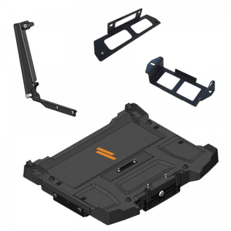 Havis Docking Station for Getac S410 Port Replication - No RF With Power Supply Mounting Bracket & Screen Support (PKG - DS - GTC - 619) - Rugged Books Inc.