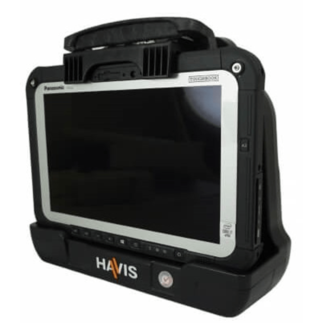 Havis Vehicle Cradle for Panasonic Toughpad FZ - G2 | DS - PAN - 723 - Rugged Books Inc.