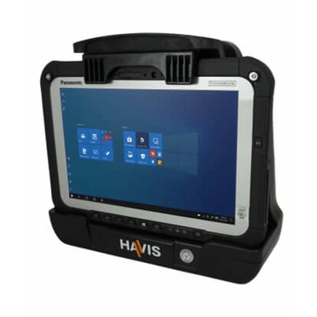 Havis Vehicle Cradle for Panasonic Toughpad FZ - G2 | DS - PAN - 723 - Rugged Books Inc.