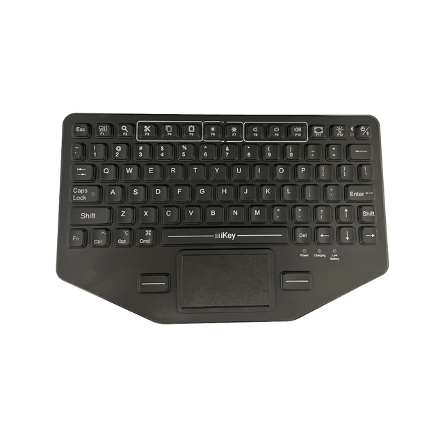 iKey BT - 79 - TP - IOS - SLIM, iOS Bluetooth Keyboard - Rugged Books Inc.