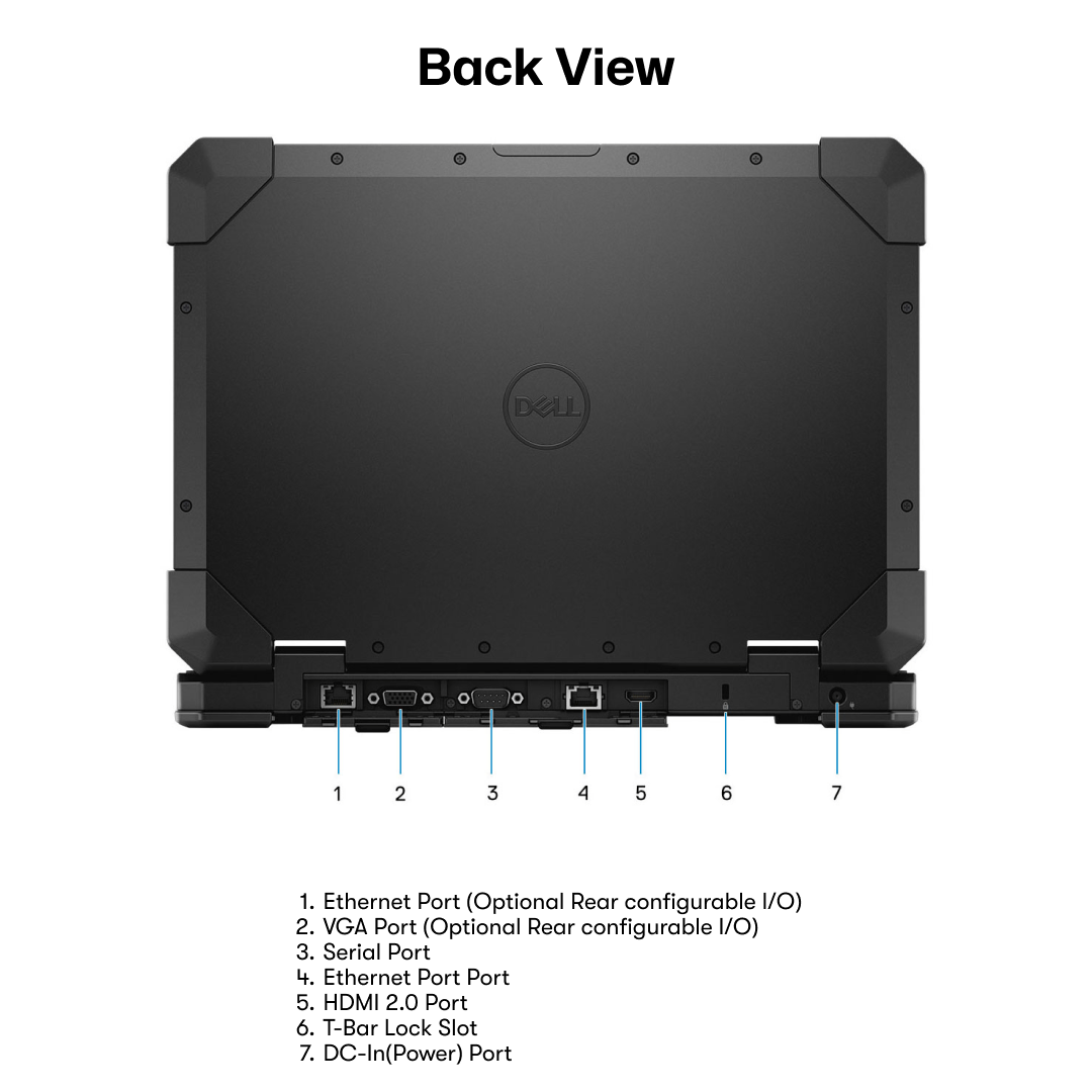 Latitude 5420, 14" FHD, Touch, Intel Core i7 - 8650U, AMD Radeon RX 540, Windows 11 Pro. - Rugged Books Inc.