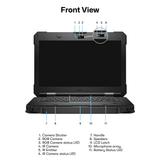 Latitude 5420, 14" FHD, Touch, Intel Core i7 - 8650U, AMD Radeon RX 540, Windows 11 Pro. - Rugged Books Inc.