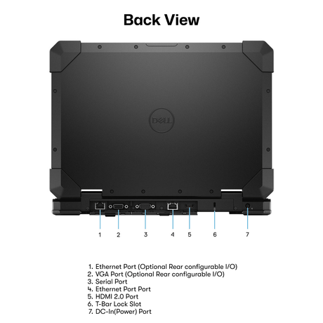 Latitude 5420 Rugged, 14" FHD, Intel Core i5 - 8350U with AMD Radeon RX 540, Windows 11 Pro. - Rugged Books Inc.