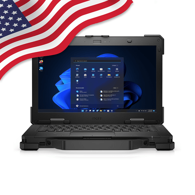 Dell 7330 Rugged Extreme Fully Rugged Intel Core i7 - 1185G7 Touch, 32GB, 512GB, Backlit Keyboard, Webcam, Windows 11 Pro. - Rugged Books Inc.