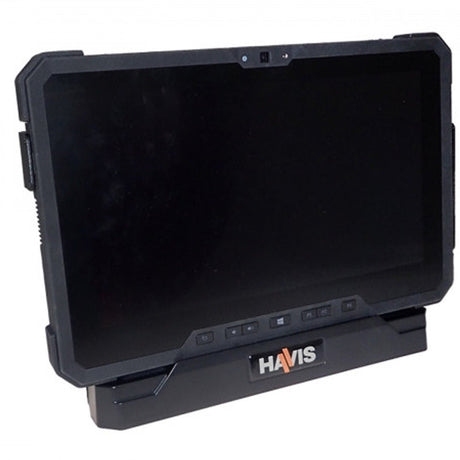 Low Profile Fixed Docking Solution for Dell Latitude Rugged 12" Tablets (7212, 7220) with Screen Blanking - PKG - DS - DELL - 701 - Z1 - Rugged Books Inc.