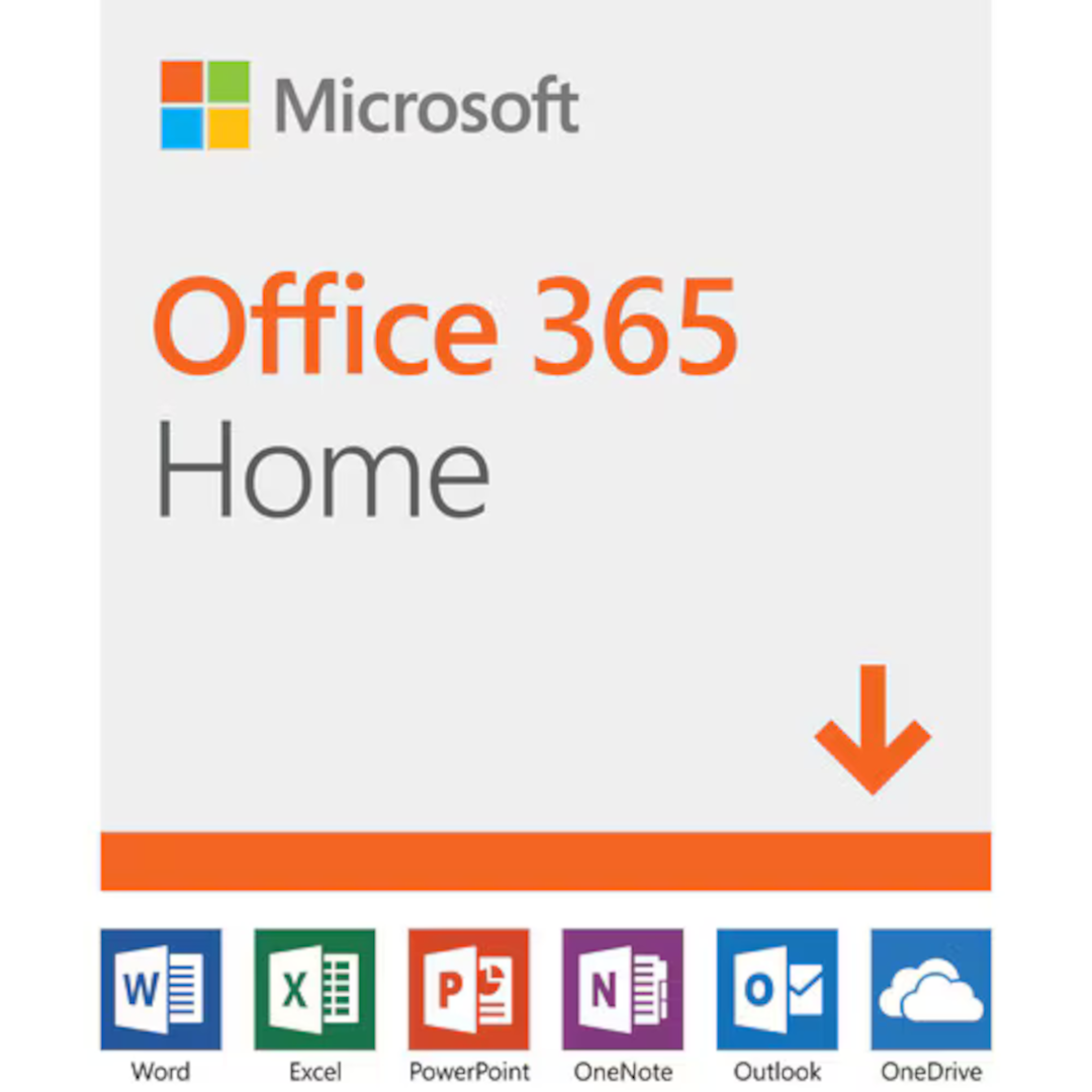 Microsoft Office 365 Home - Subscription License - Up to 6 User, Up to 6 PC/Mac - 1 Year - Available via Electronic - PC, Intel-based Mac