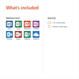 Microsoft Office 365 Home - Subscription License - Up to 6 User, Up to 6 PC/Mac - 1 Year - Available via Electronic - PC, Intel-based Mac