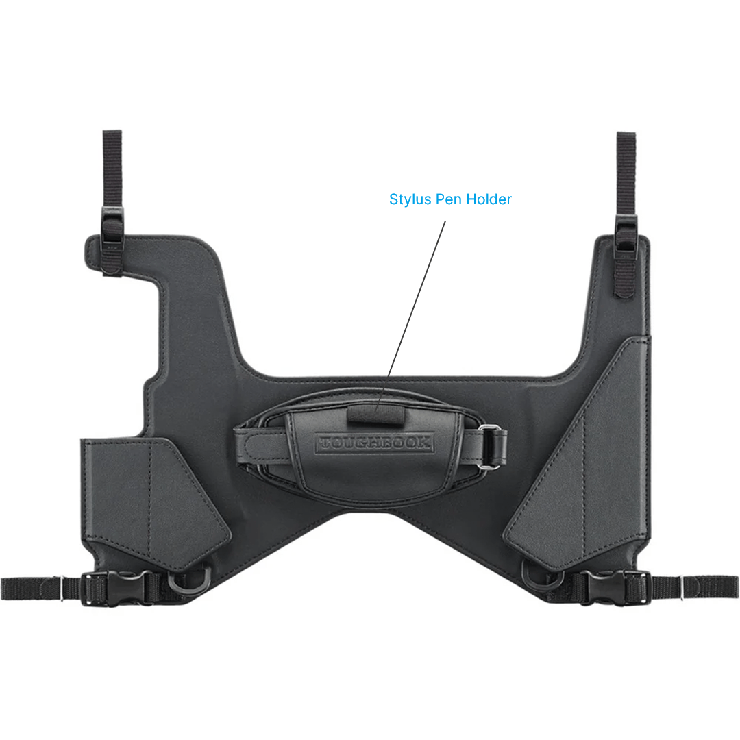 Panasonic Toughbook CF - 33 Rotating Hand Strap, Kickstand with Stylus Pen Holder | CF - VST332U - Rugged Books Inc.