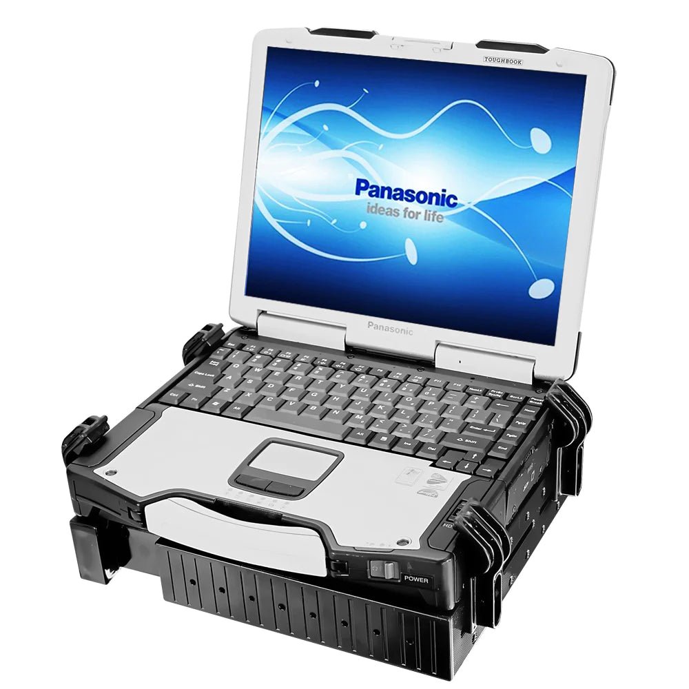 RAM Tough - Tray Spring Loaded Laptop Holder | RAM - 234 - 3 - Rugged Books Inc.