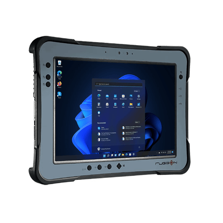 RuggOn Rextorm PX501G3, 10.1" Fully Rugged, Intel Core i5 - 8250U, 8GB, 256GB SSD, 4G LTE, Windows 11 Pro. (TAA Compliant) - Rugged Books Inc.