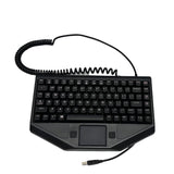 TG3 Rugged Wired Keyboard, Industrial, Backlit Keyboard, USB - A Connection - KBA - BLTX - G4460 - 5 - Rugged Books Inc.