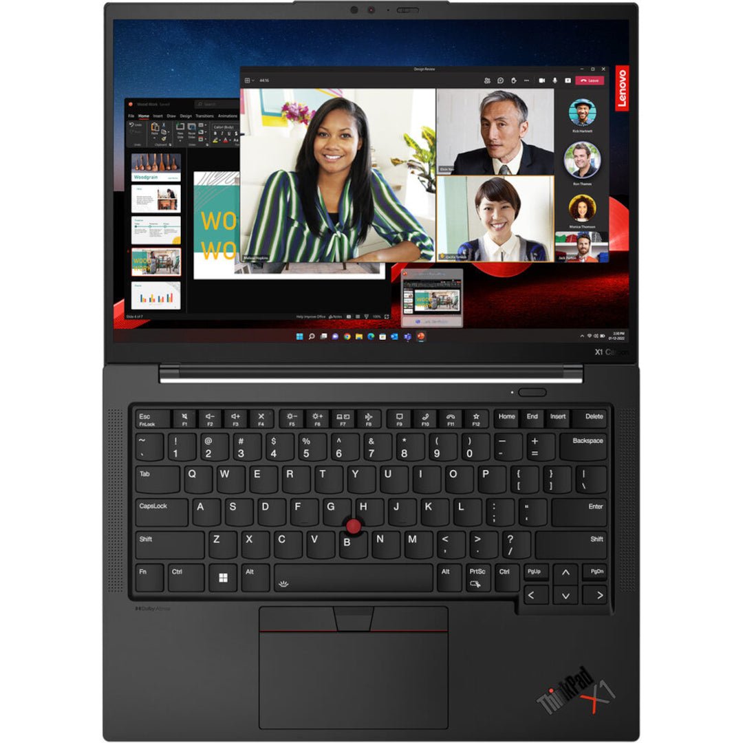 ThinkPad X1 Carbon Gen 11, Black, Intel Core i7 - 1370P, 14" Touchscreen, 32GB, 1TB SSD, Windows 11 Pro. - Rugged Books Inc.