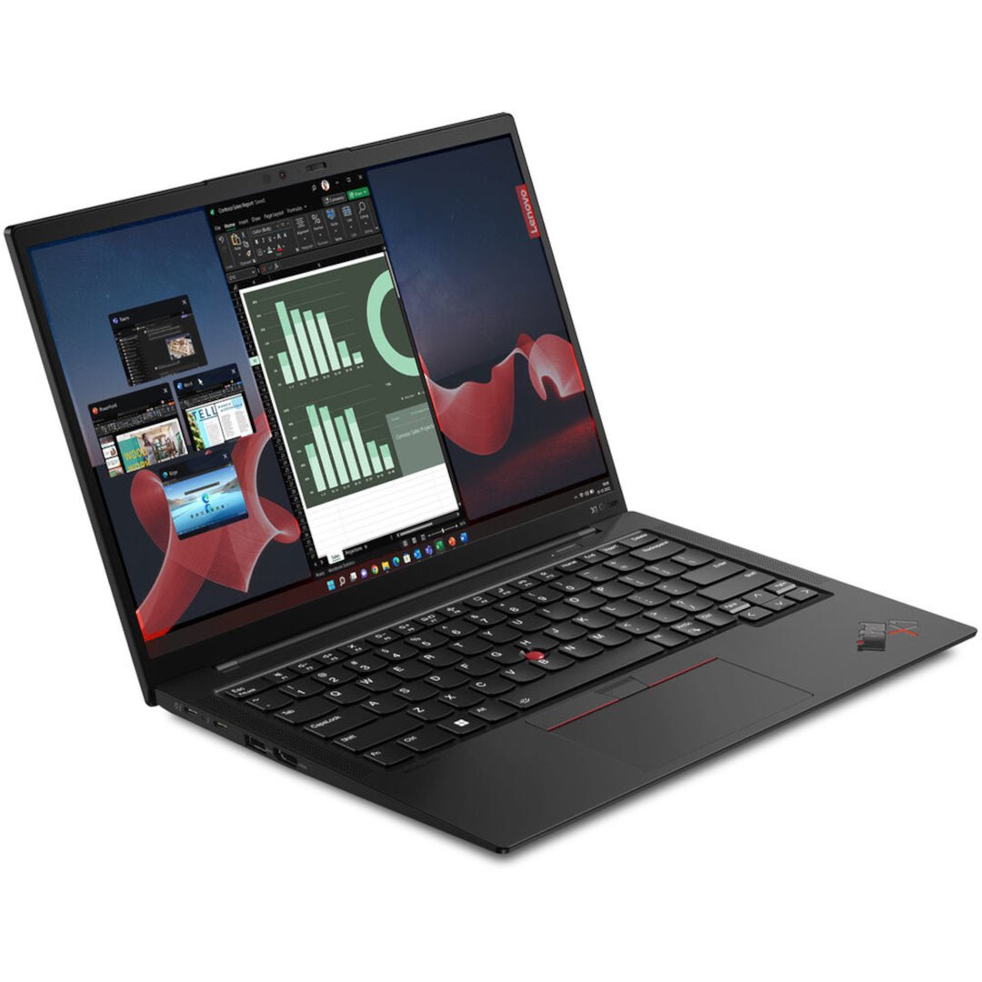 ThinkPad X1 Carbon Gen 11, Black, Intel Core i7 - 1370P, 14" Touchscreen, 32GB, 1TB SSD, Windows 11 Pro. - Rugged Books Inc.