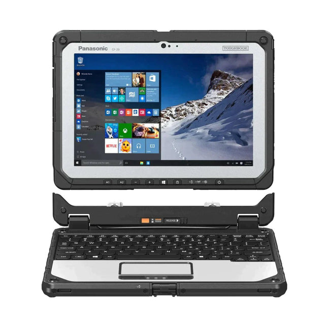 Toughbook 20 MK1 - 10.1", Intel m5 - 6Y57, 16GB, 256GB SSD, 4G LTE | 0 Hours - Rugged Books Inc.