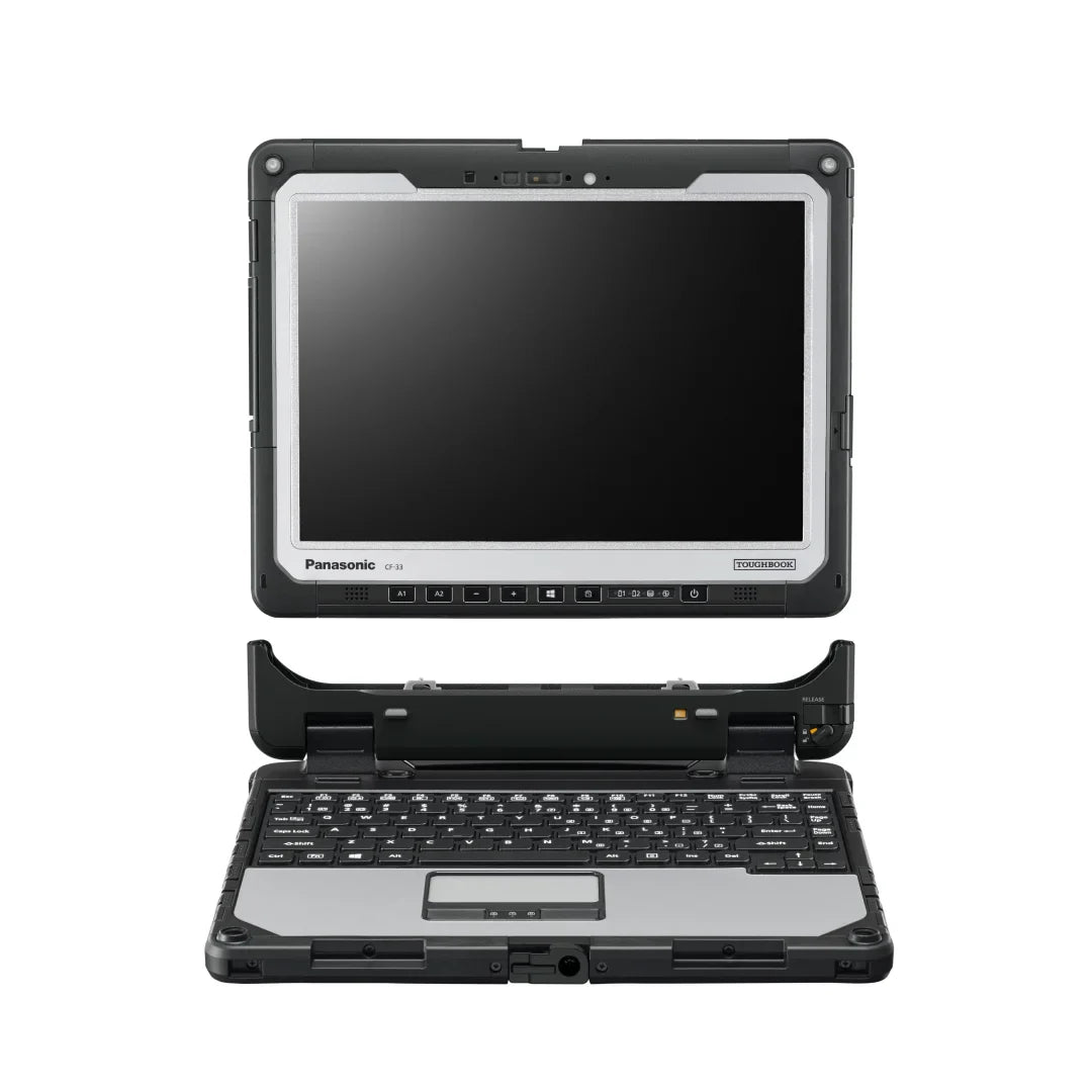 Toughbook 33, CF - 33, 12", Intel Core I7 - 7600U 2.80GHz, 16GB, 512GB SSD, 4G LTE, Fingerprint Reader, Barcode Reader - Rugged Books Inc.