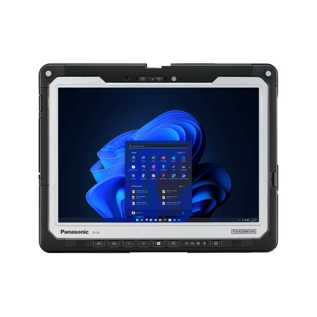 Toughbook 33, CF - 33, 12", Intel Core I7 - 7600U 2.80GHz, 4G LTE, Contactless SmartCard Reader - Rugged Books Inc.